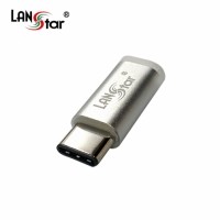 C타입 OTG 젠더 LANSTAR USB 3.0 Type C 젠더 (LS-U31M-CM2MBF) (색상랜덤발송)